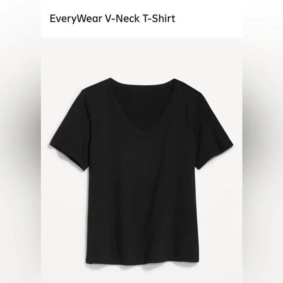 Set of 3 OLD NAVY Women's V-Neck EveryWear T-Shirts Size XL - Picture 2 of 3